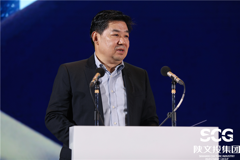 省委宣传部常务副部长、省电影局局长王吉德致辞
